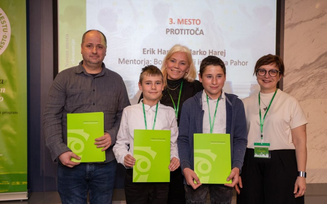 Velik uspeh na podjetniškem natečaju v Novem mestu!